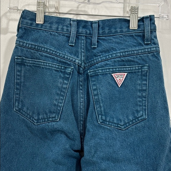 Vintage Guess by Georges Marciano 80s USA Made Ankle Zip High Rise Jeans 4P - Picture 3 of 9